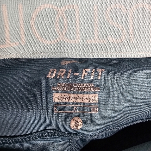 Nike STAY WARM Relay Running Capri/Tights-Green 640144-302 - Picture 4 of 8